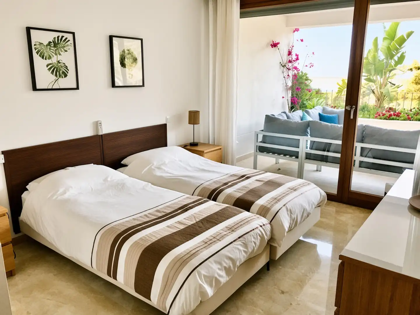 Bedroom of Apartments for sale in Marbella  with Air Conditioner, Terrace and Storage room