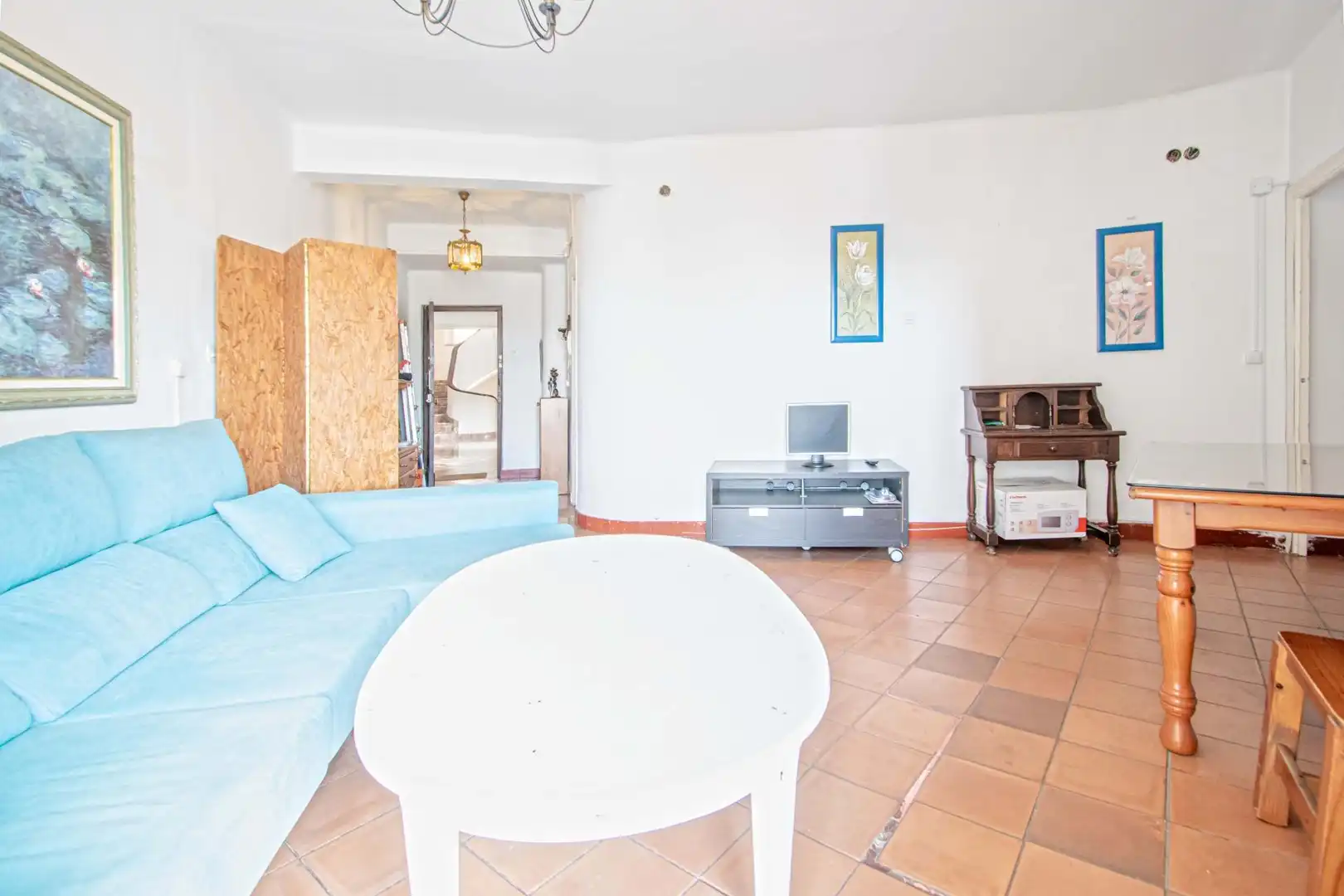 Sala d'estar de Pis en venda en Sevilla amb Aire condicionat, Calefacció i Terrassa