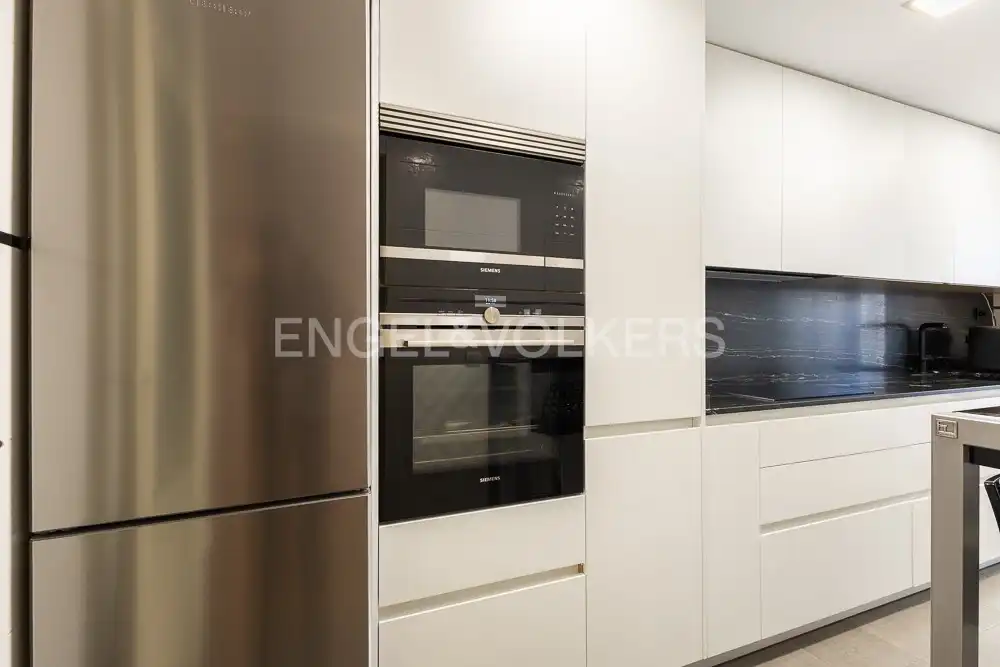 Cocina de Piso de alquiler en Valencia con Aire acondicionado, Calefacción y Parquet
