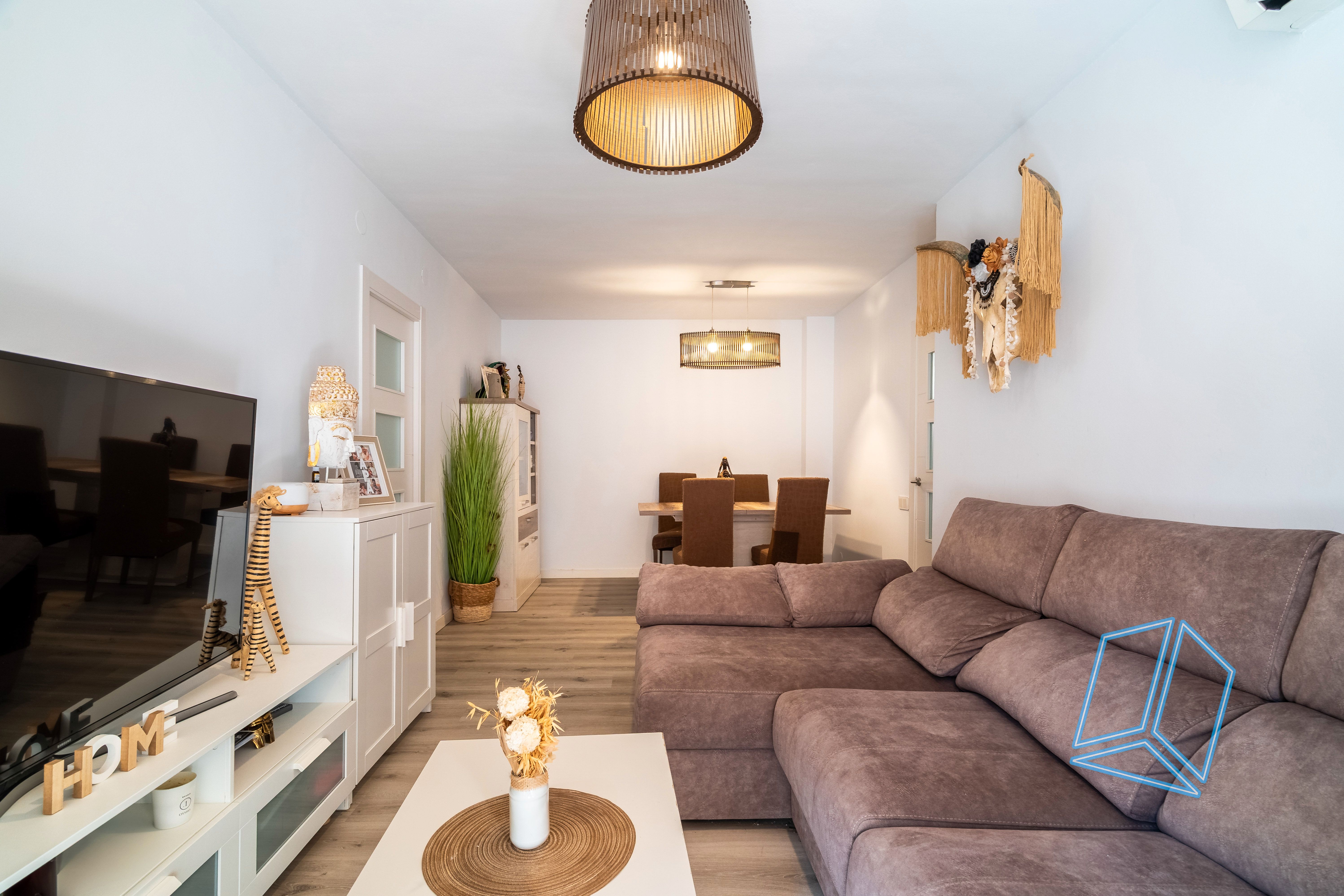 Living room of Flat for sale in Cornellà de Llobregat  with Balcony