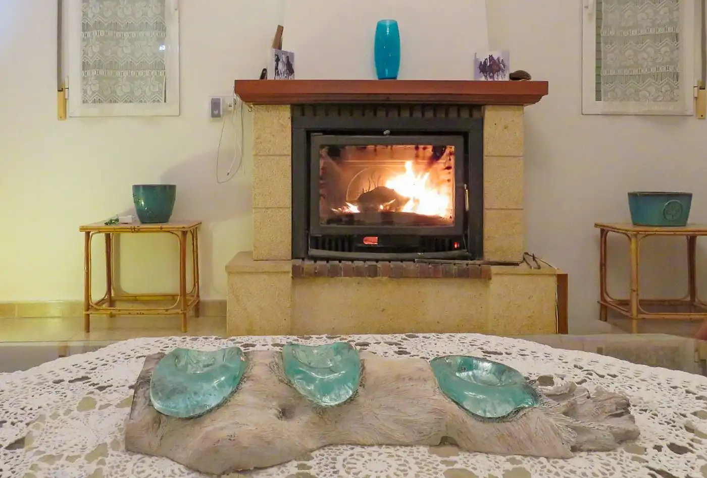 Living room of Houses for sale in Beniarbeig  with Air Conditioner, Heating and Private garden