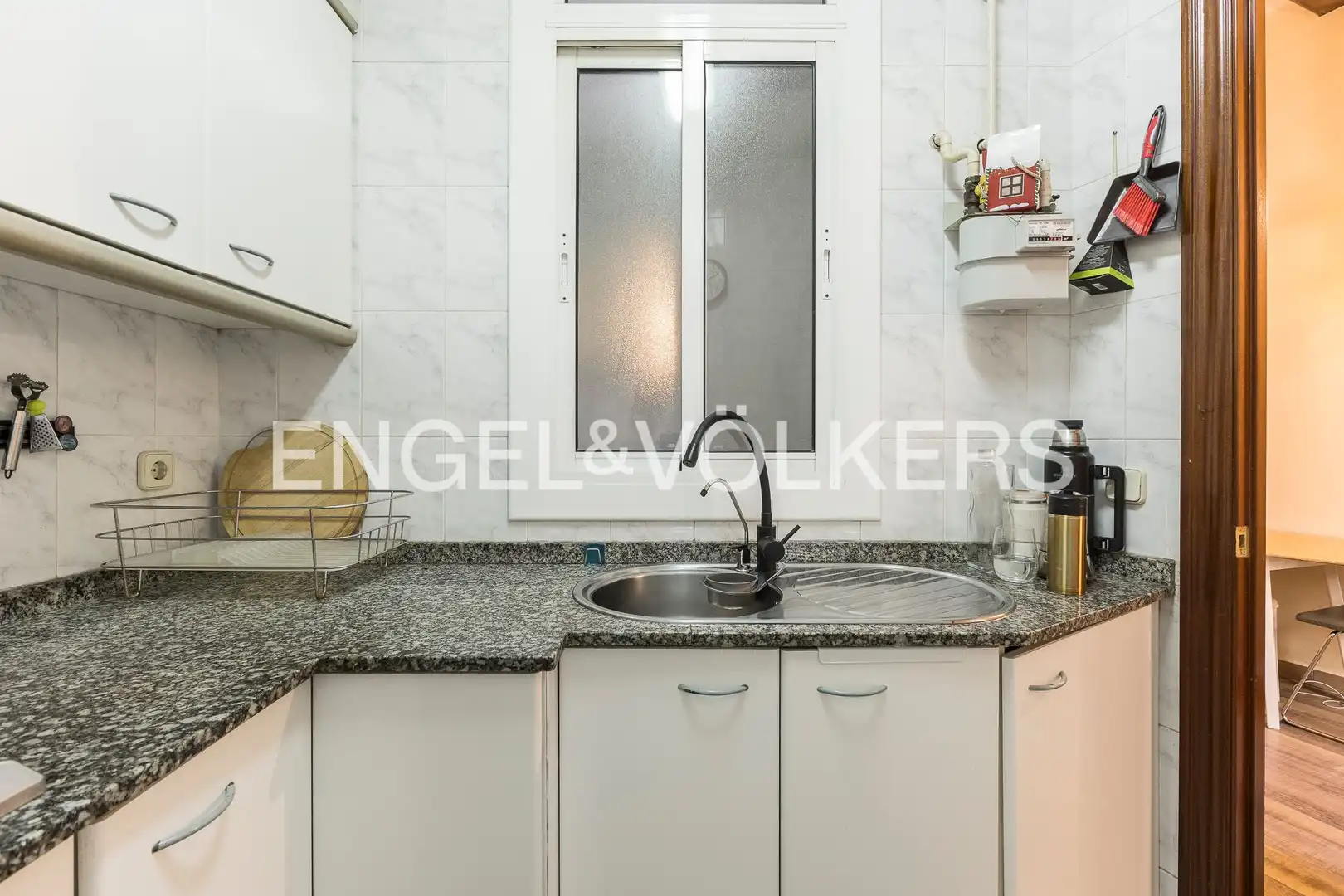 Küche von Wohnung zum Verkauf in Barcelona mit Heizung und Terrasse