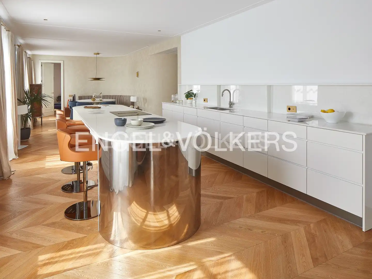 Kitchen of Attic for sale in Barcelona  with Air Conditioner, Heating and Parquet flooring