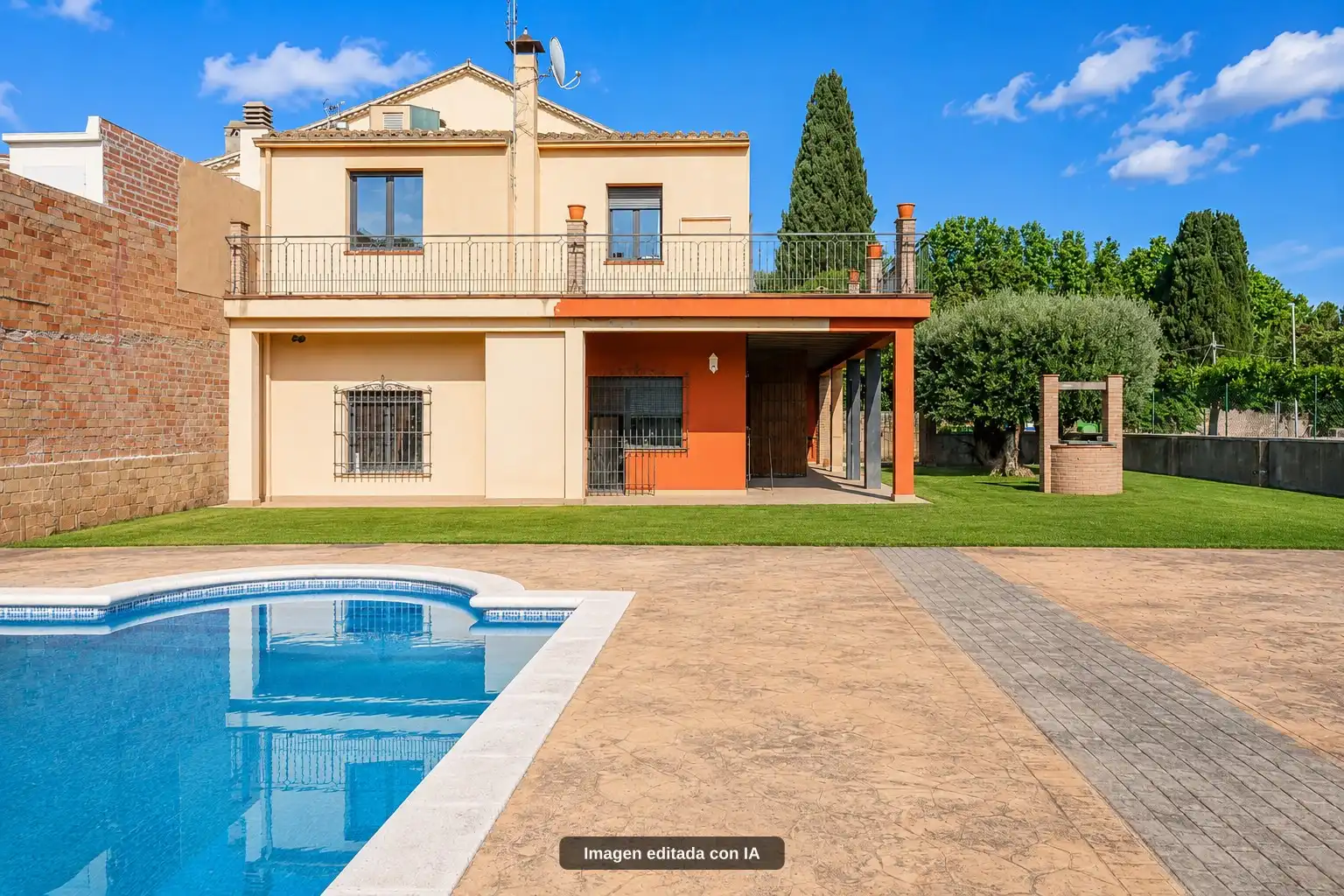 Vista exterior de Casa o xalet en venda en Borrassà amb Aire condicionat, Calefacció i Jardí privat