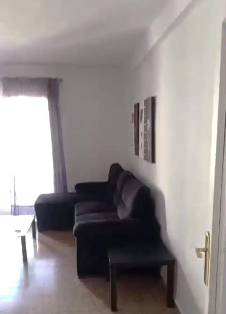Wohnzimmer von Wohnung zur Miete in Valencia mit Möbliert, Ofen und Waschmaschine