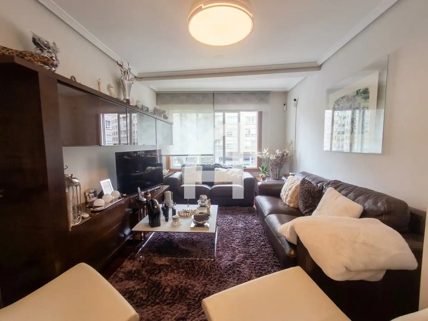Living room of Flat for sale in Vigo   with Heating and Storage room