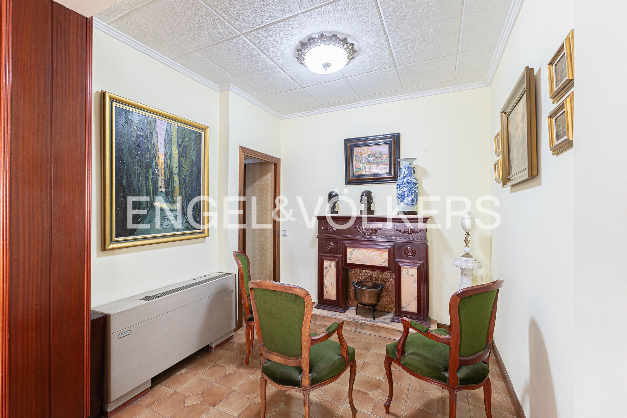 Wohnzimmer von Wohnung zum Verkauf in  Barcelona Capital mit Heizung