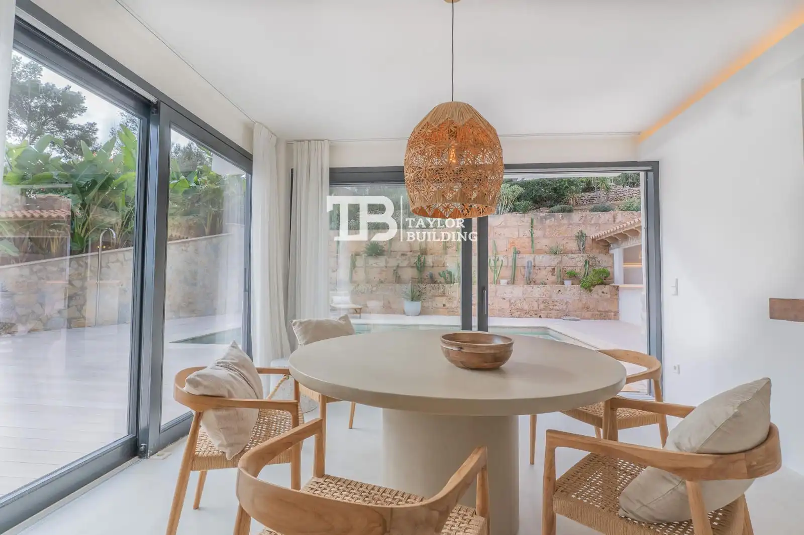 Dining room of Houses for sale in Calvià  with Air Conditioner, Heating and Private garden