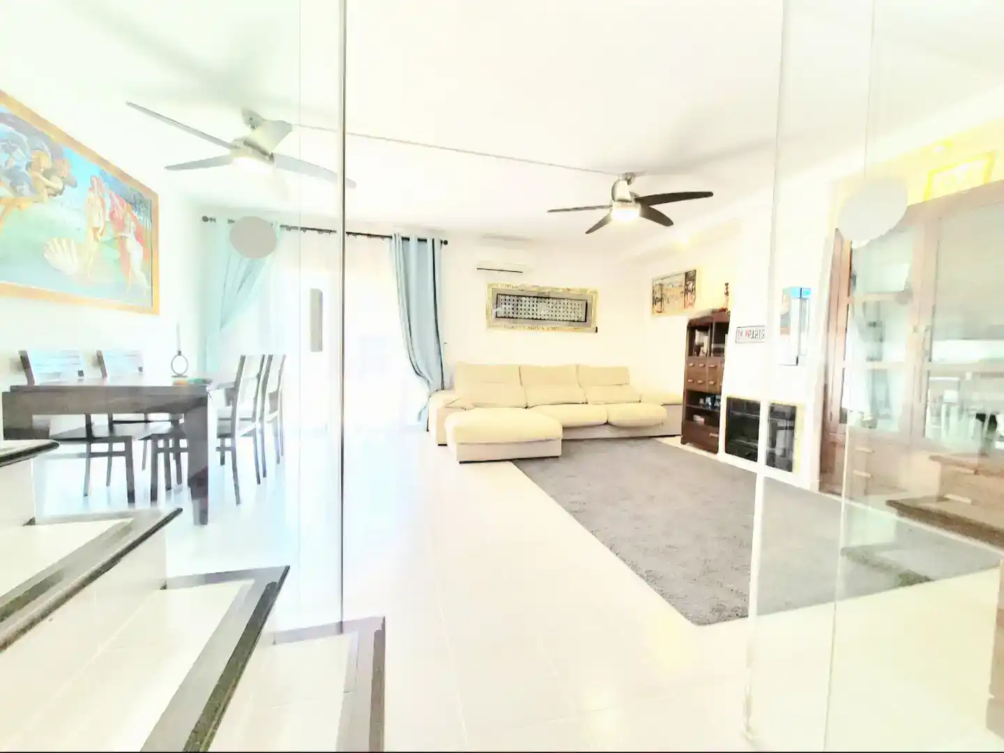 Sala de estar de Casa o chalet en venta en Marratxí con Aire acondicionado y Balcón
