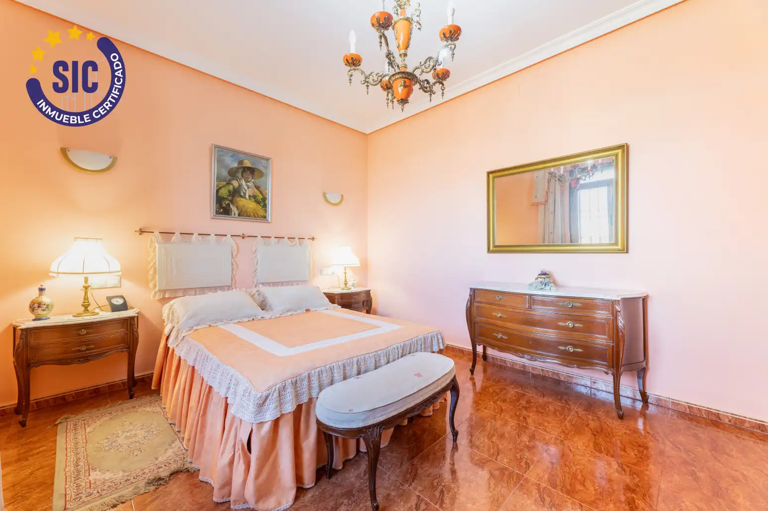 Habitación de Casa o chalet en venta en Hontecillas con Calefacción, Terraza y Amueblado