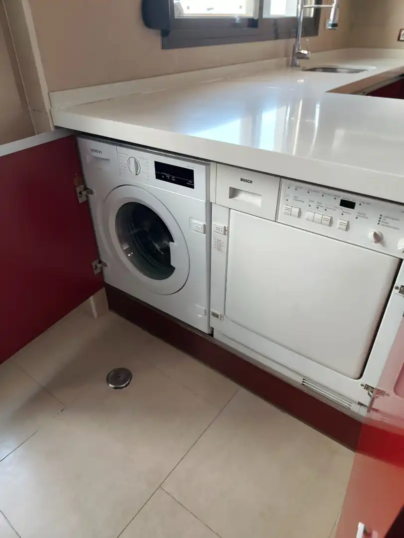 Kitchen of Attic for rent in Leganés  with Air Conditioner, Heating and Private garden