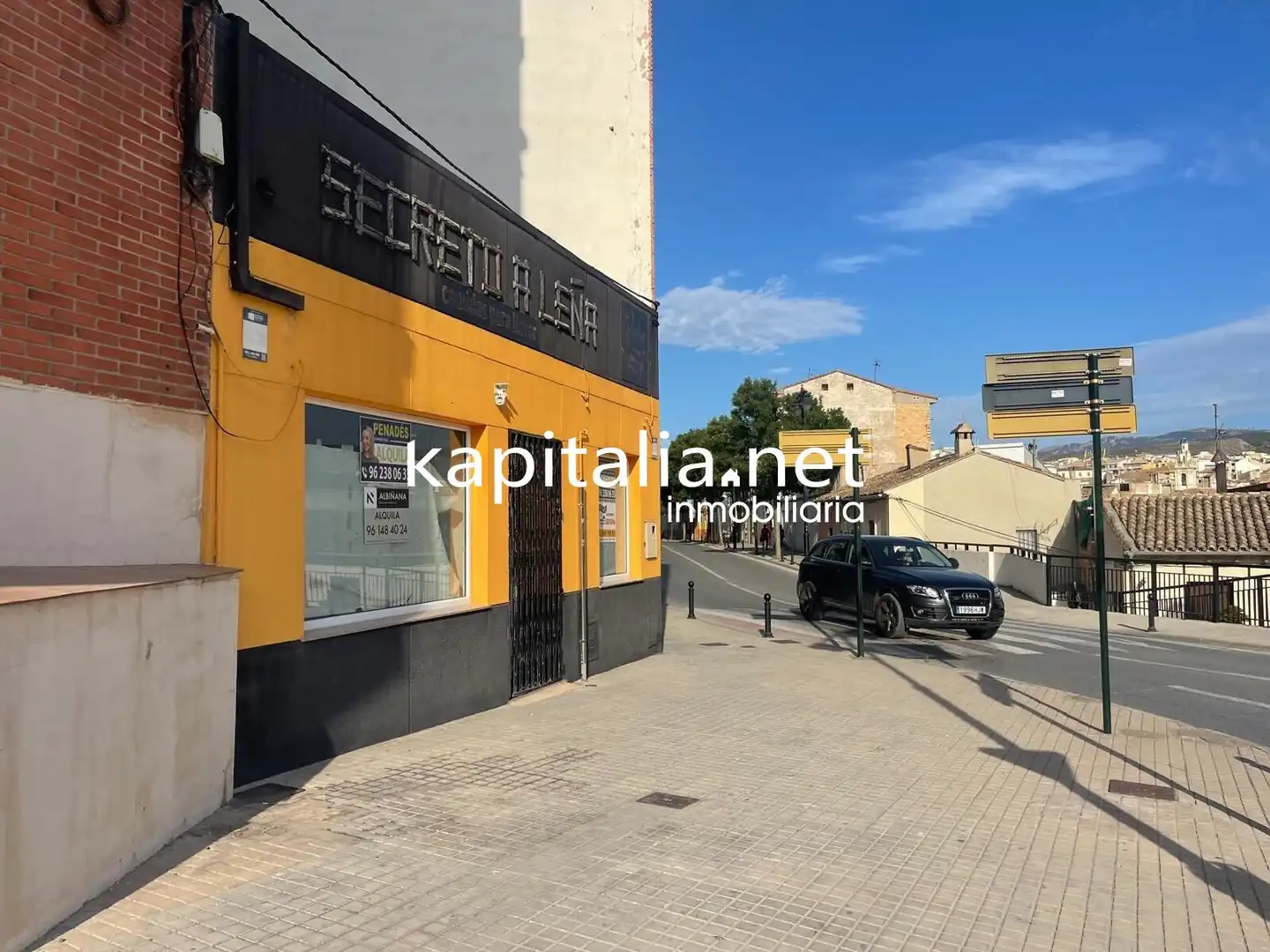 Vista exterior de Local en venda en Ontinyent