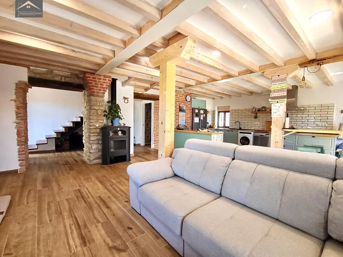 Sala de estar de Casa o chalet en venta en Suances con Calefacción, Terraza y Trastero
