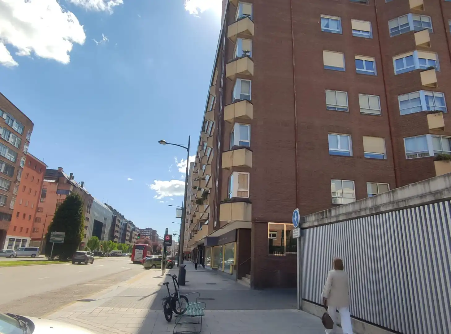Exterior view of Flat for sale in Burgos  with Heating, Parquet flooring and Storage room