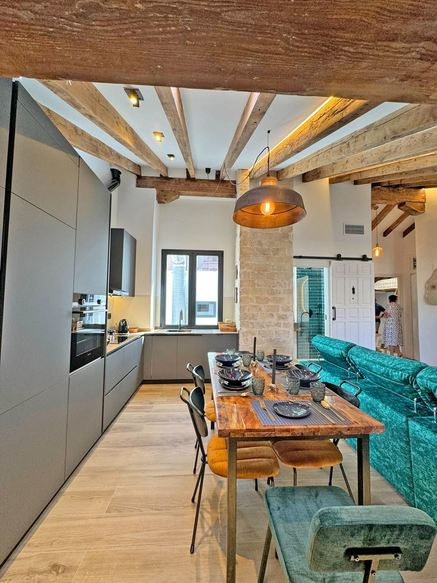 Kitchen of Attic for sale in Alicante / Alacant  with Air Conditioner, Heating and Terrace