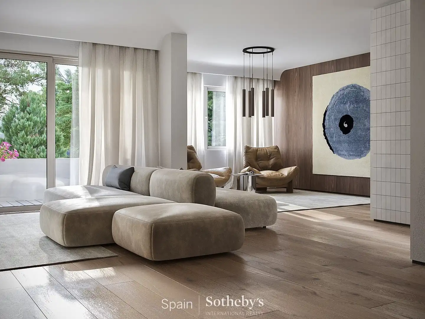 Sala d'estar de Apartament en venda en Barcelona amb Aire condicionat, Calefacció i Terrassa