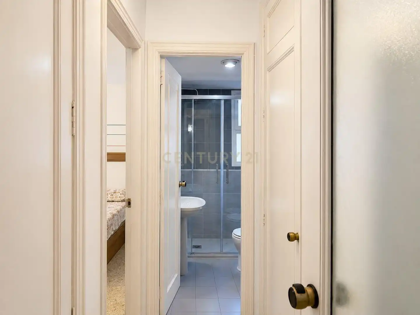 Bany de Apartament de lloguer en Valencia amb Aire condicionat