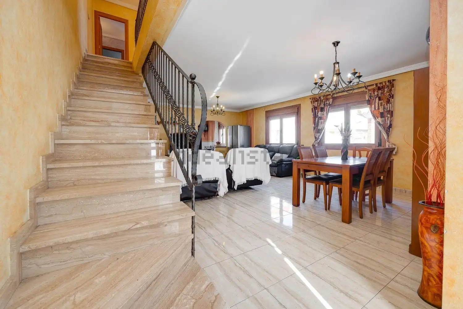Sala de estar de Casa adosada en venta en Rojales con Aire acondicionado, Calefacción y Terraza