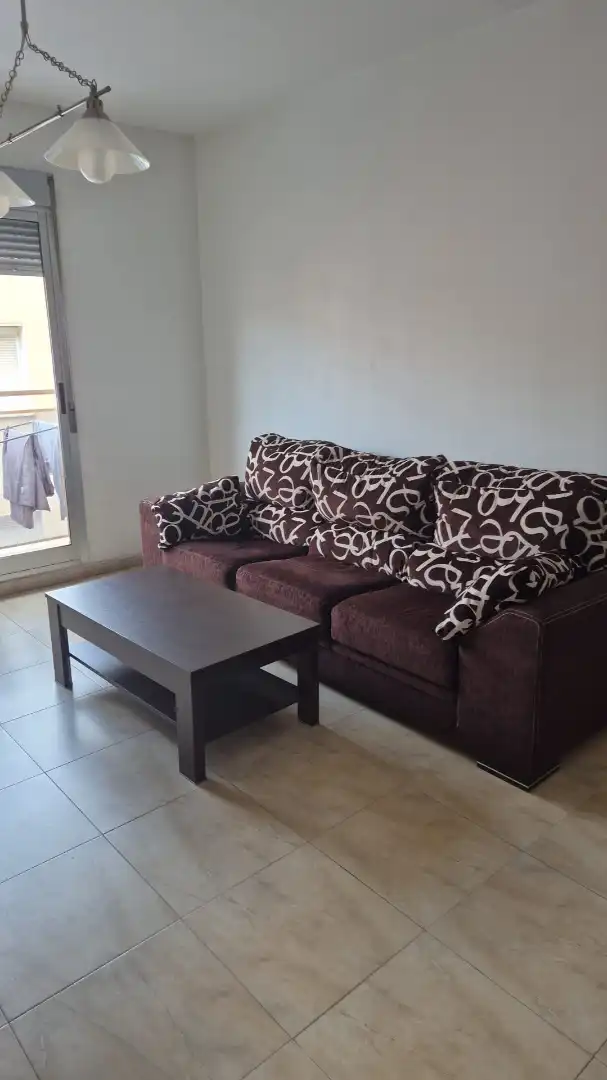 Sala de estar de Piso de alquiler en Murcia con Aire acondicionado, Trastero y Amueblado