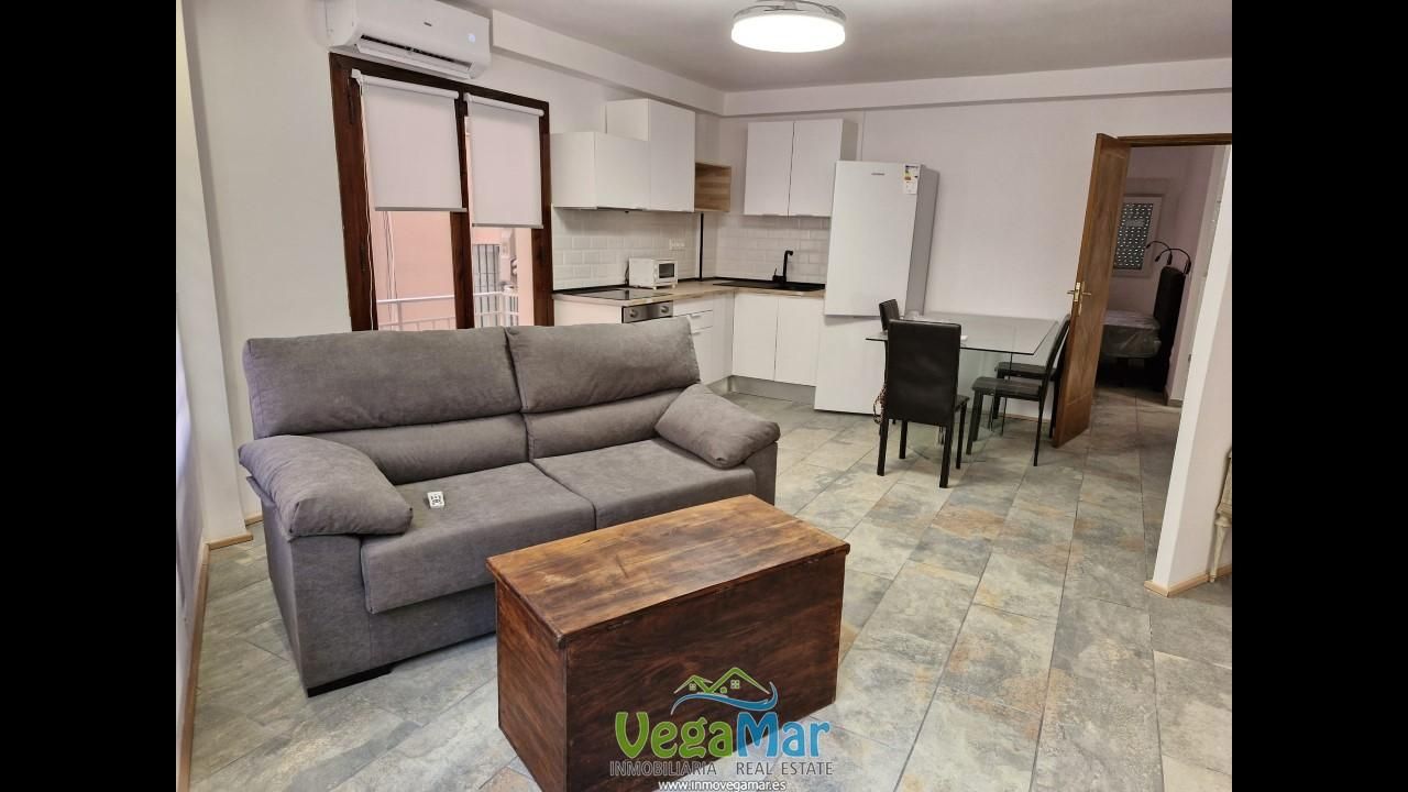 Living room of Flat to rent in Almuñécar  with Air Conditioner, Terrace and Furnished
