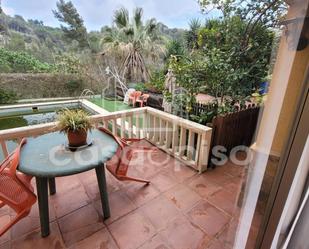 Terrace of Single-family semi-detached for sale in Terrassa  with Air Conditioner, Terrace and Swimming Pool