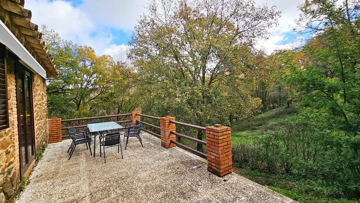 Terraza de Finca rústica en venta en Galaroza con Calefacción, Jardín privado y Terraza
