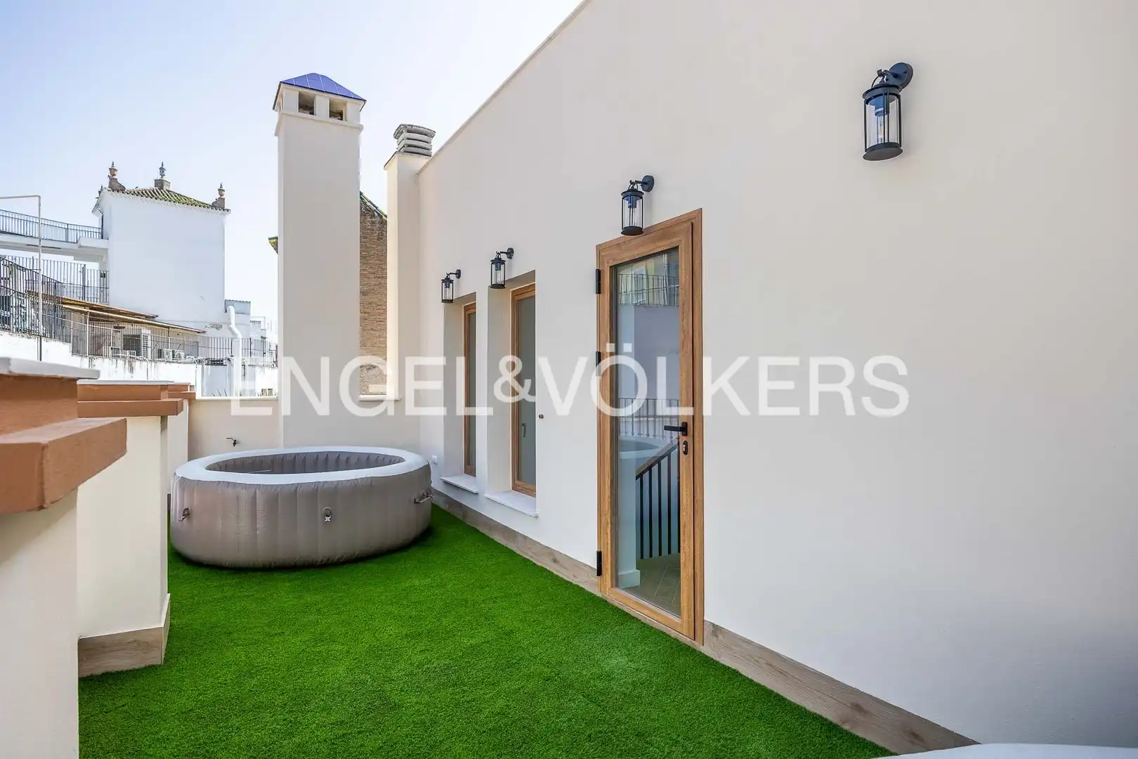 Terrassa de Casa o xalet en venda en Sevilla amb Aire condicionat, Calefacció i Moblat