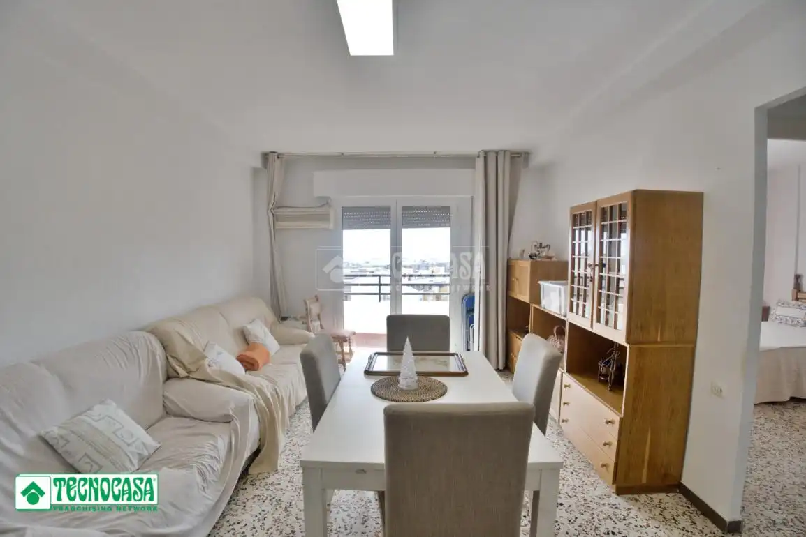 Sala de estar de Piso en venta en El Ejido con Balcón