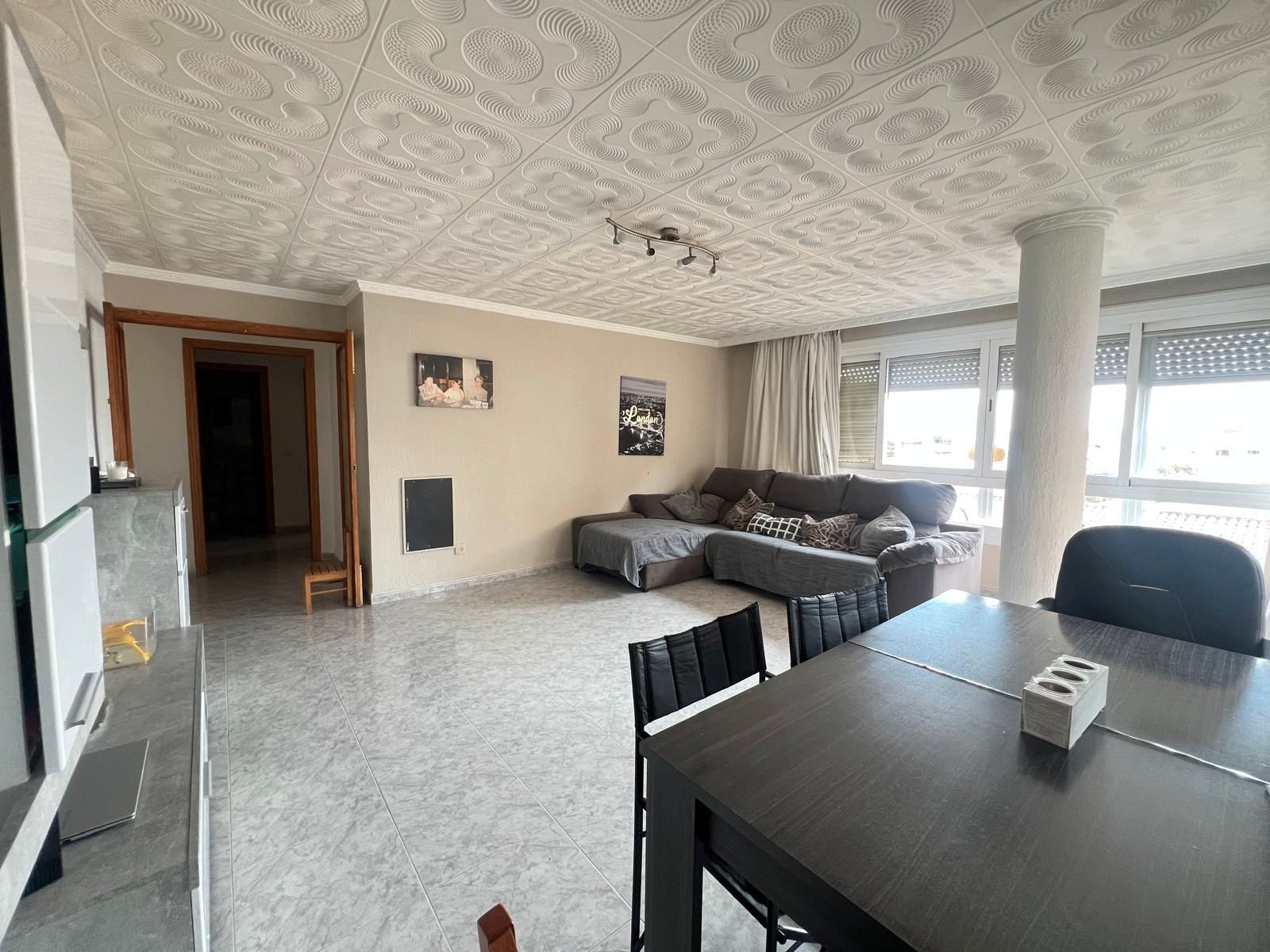 Sala d'estar de Pis en venda en  Palma de Mallorca amb Aire condicionat, Balcó i Internet