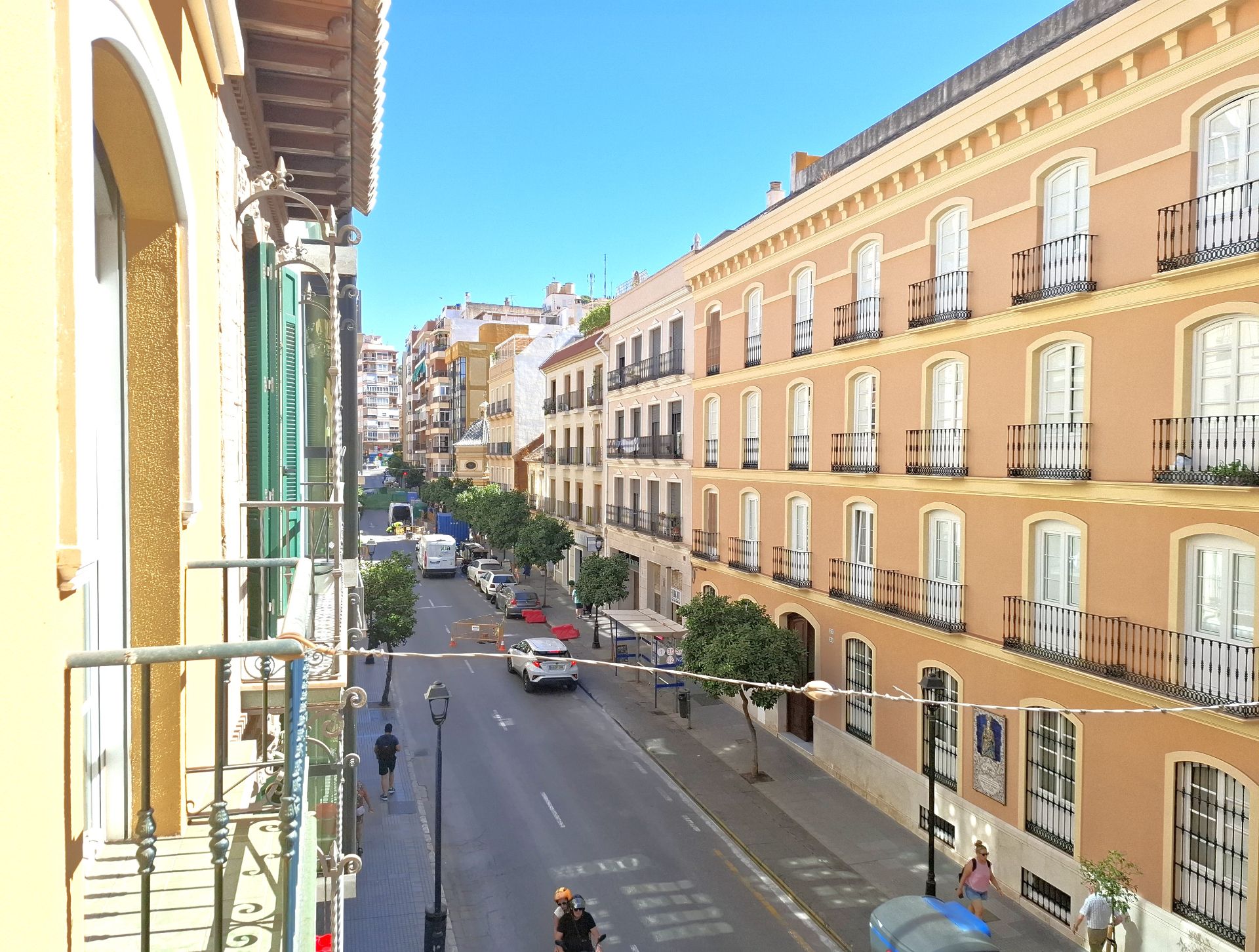 Vista exterior de Pis en venda en Málaga Capital amb Balcó