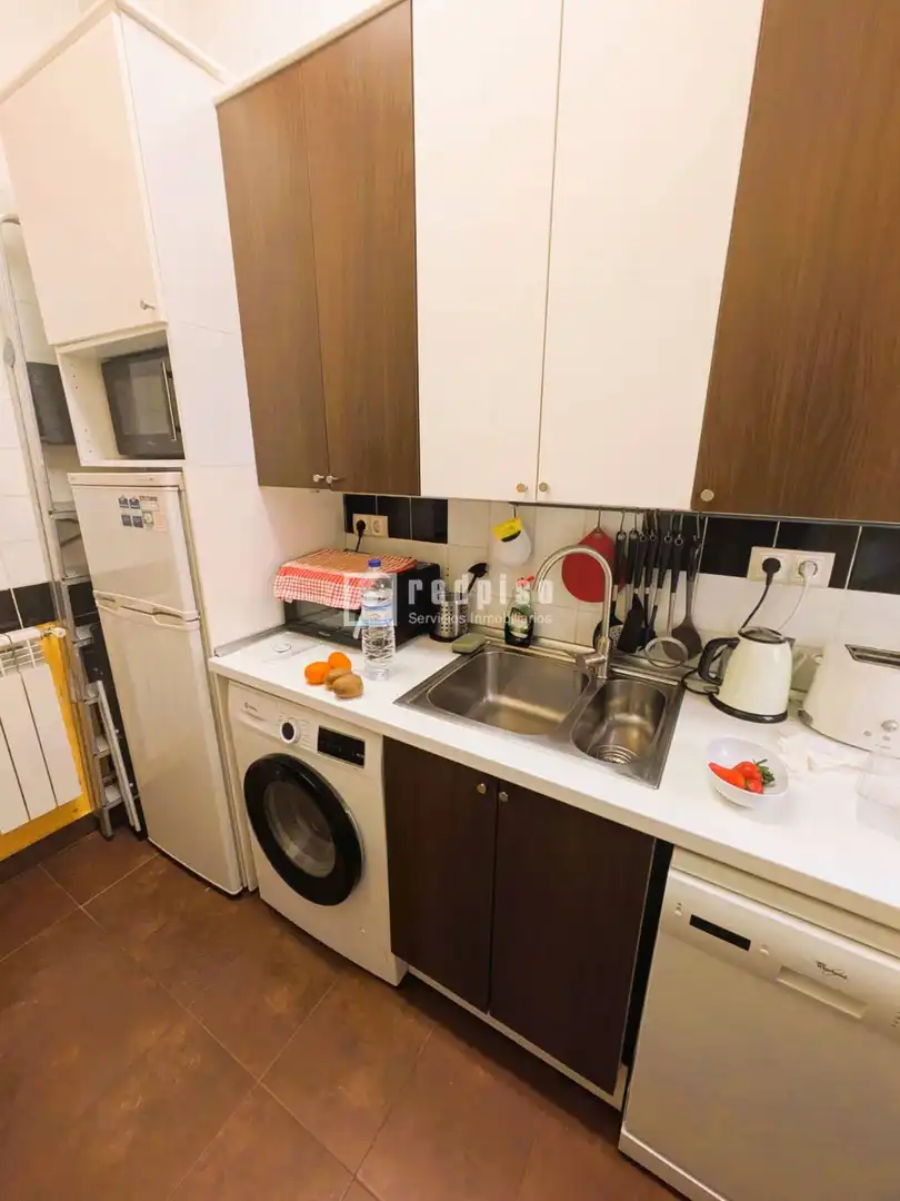 Küche von Wohnungen zum Verkauf in Madrid mit Heizung und Möbliert