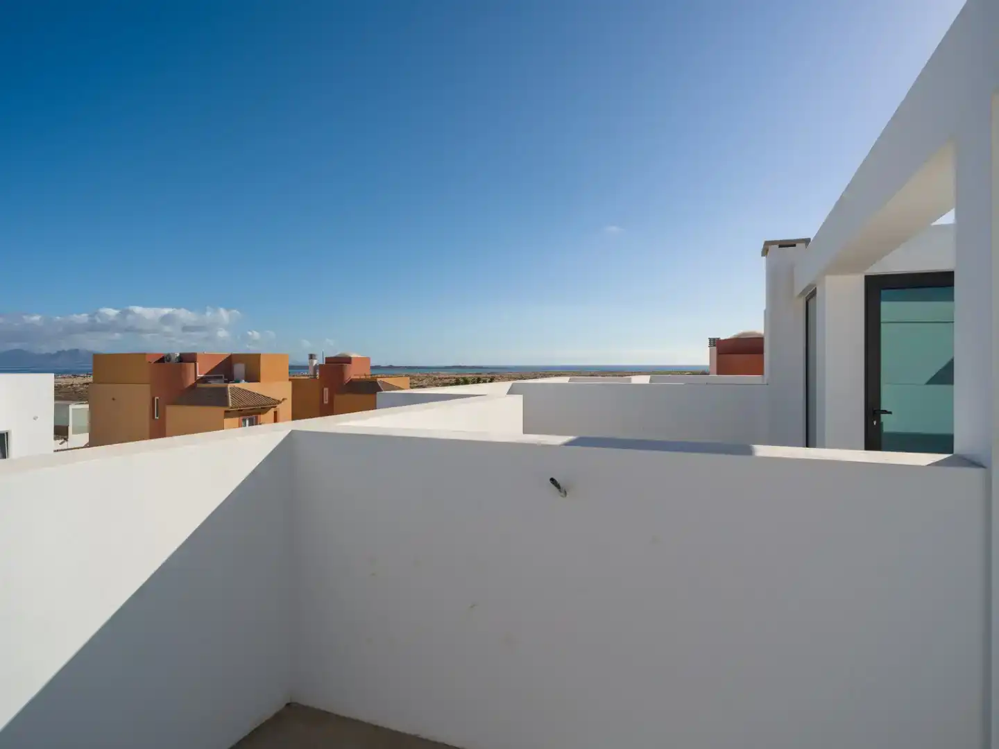 Terrassa de Dúplex de lloguer en La Oliva amb Jardí privat, Piscina i Moblat