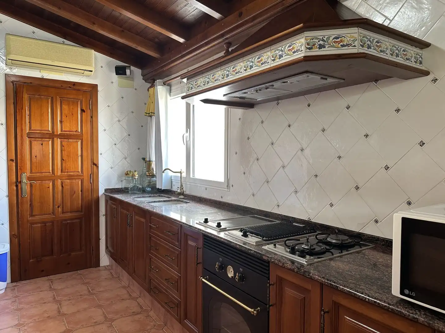 Cuina de Finca rústica en venda en Albaida amb Aire condicionat, Calefacció i Terrassa