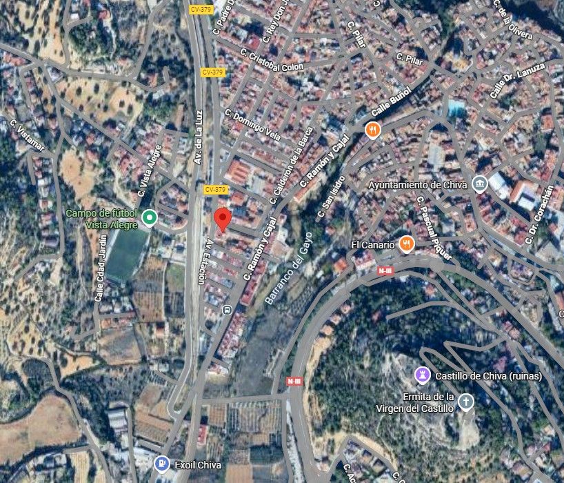 Exterior view of Flat for sale in Chiva  with Balcony