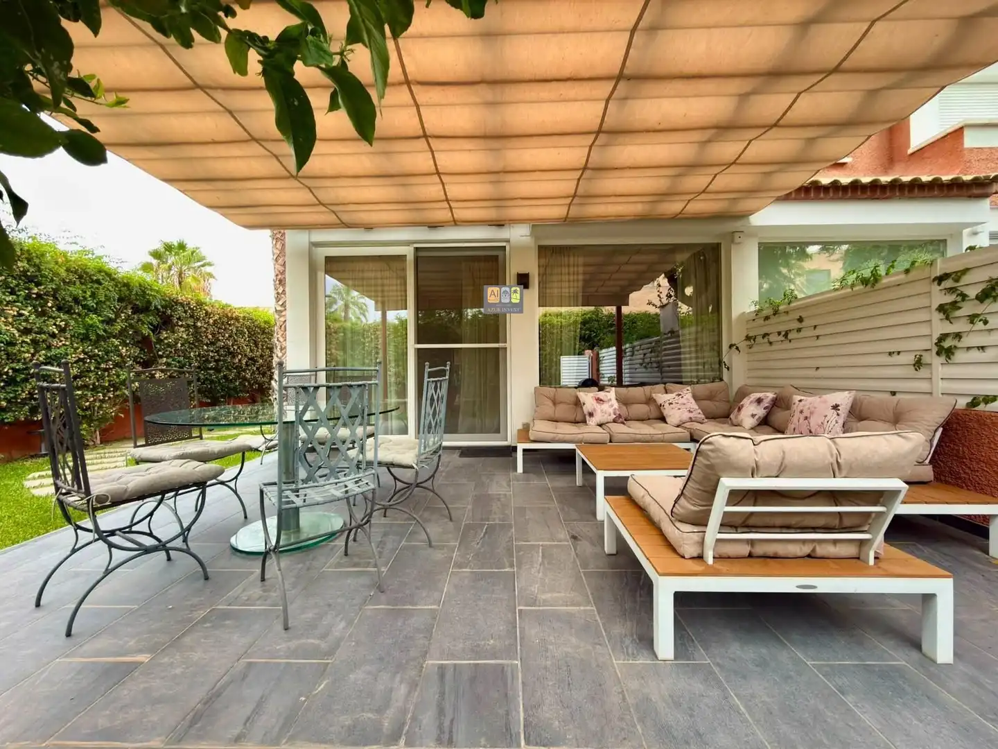 Terrace of Detached homes for rent in Sant Joan d'Alacant  with Air Conditioner, Heating and Private garden