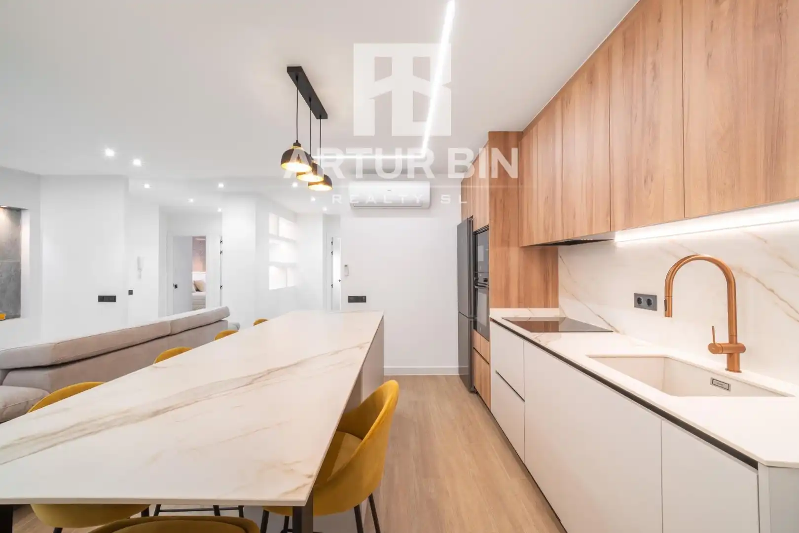 Küche von Wohnung zur Miete in Cullera mit Heizung, Terrasse und Balkon