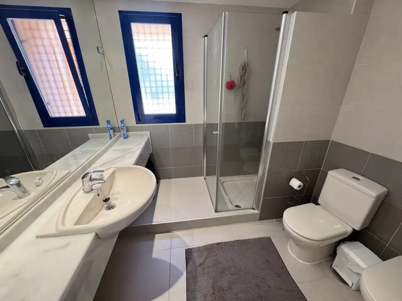 Baño de Apartamento en venta en Mojácar con Aire acondicionado, Terraza y Piscina