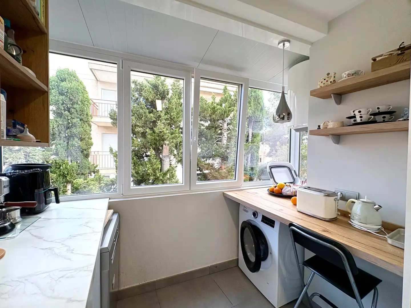 Cocina de Piso en venta en Vandellòs i l'Hospitalet de l'Infant con Aire acondicionado, Calefacción y Alarma