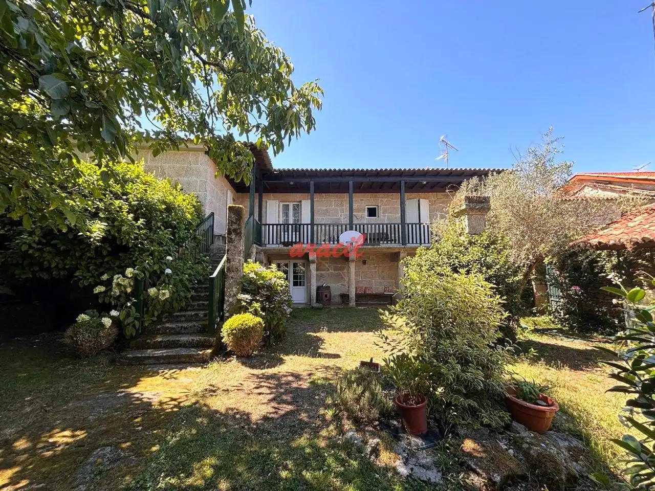 Vista exterior de Finca rústica en venda en Vilamarín amb Calefacció, Jardí privat i Terrassa