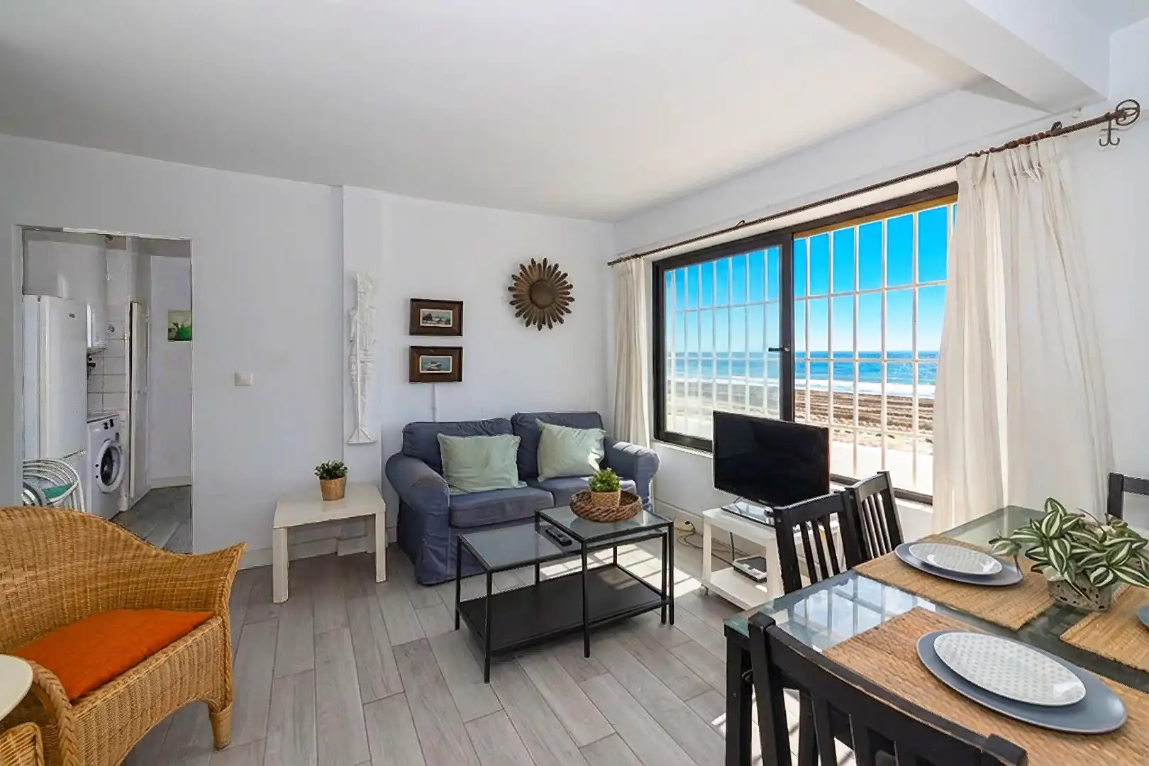 Sala d'estar de Casa adosada en venda en Mijas