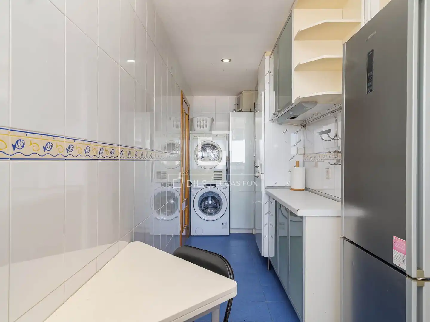 Cocina de Piso de alquiler en Barcelona con Aire acondicionado, Calefacción y Amueblado