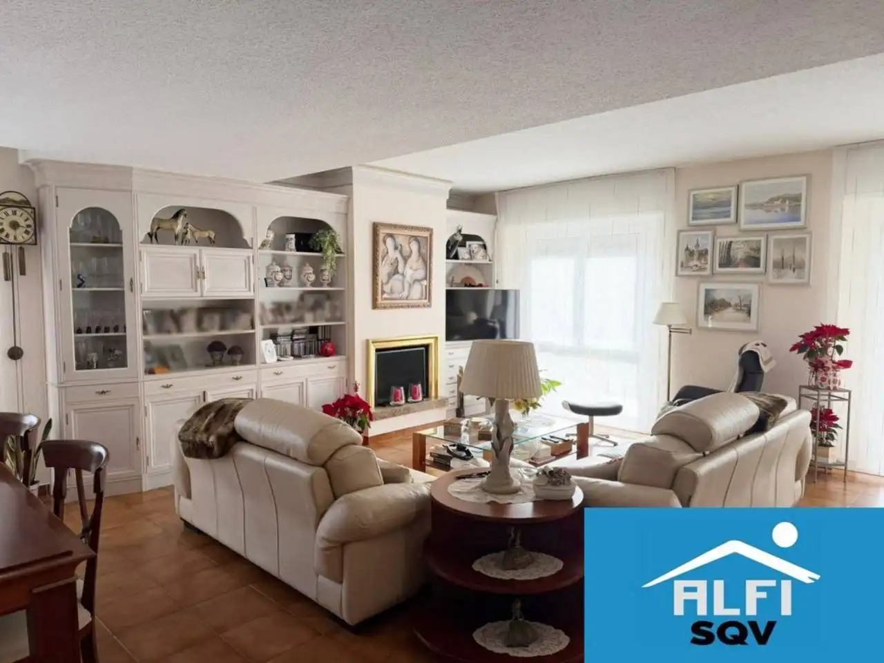 Living room of Houses for sale in Sant Quirze del Vallès  with Air Conditioner, Heating and Private garden