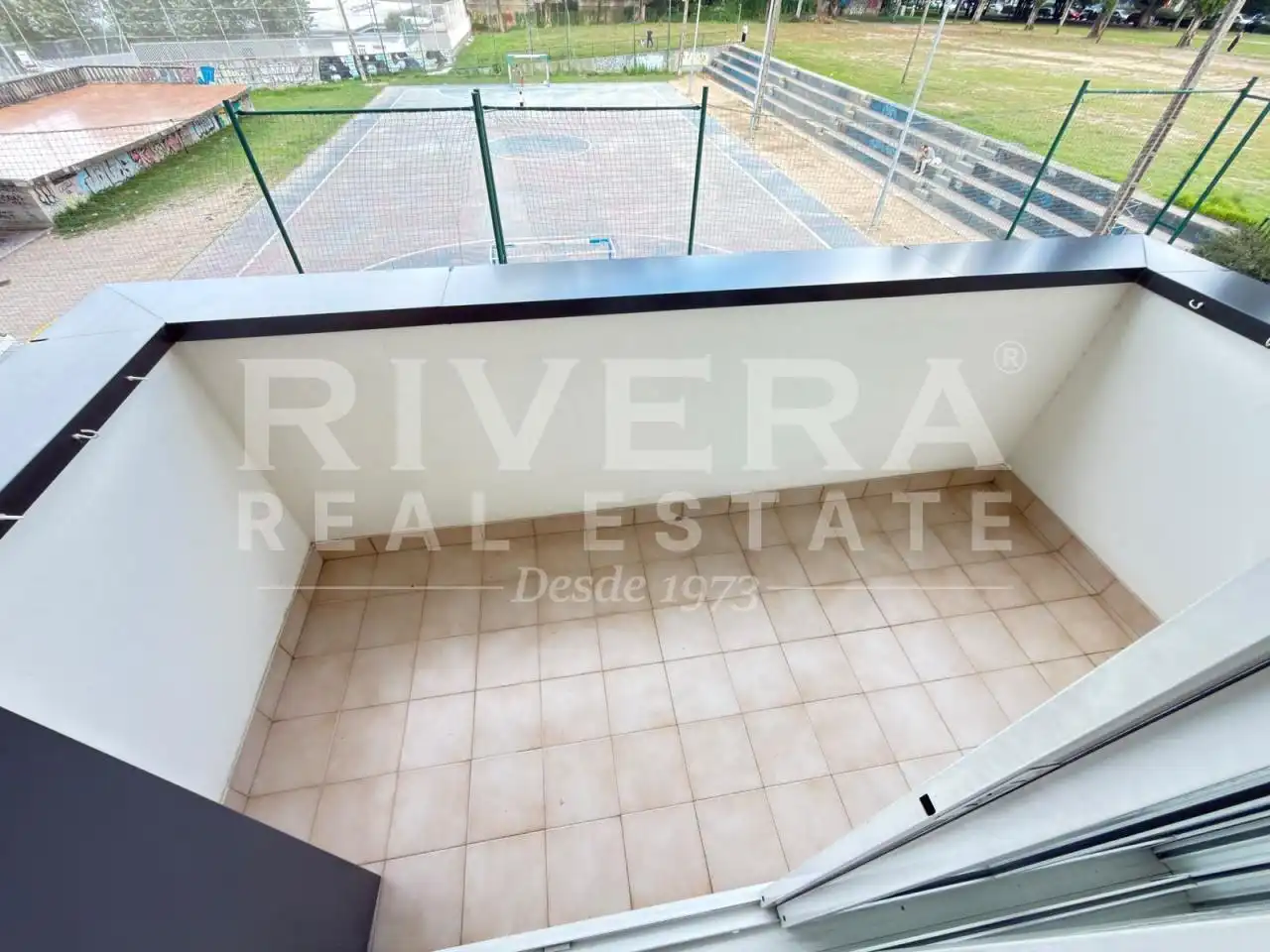 Balcony of Flat for sale in Centro Urbano