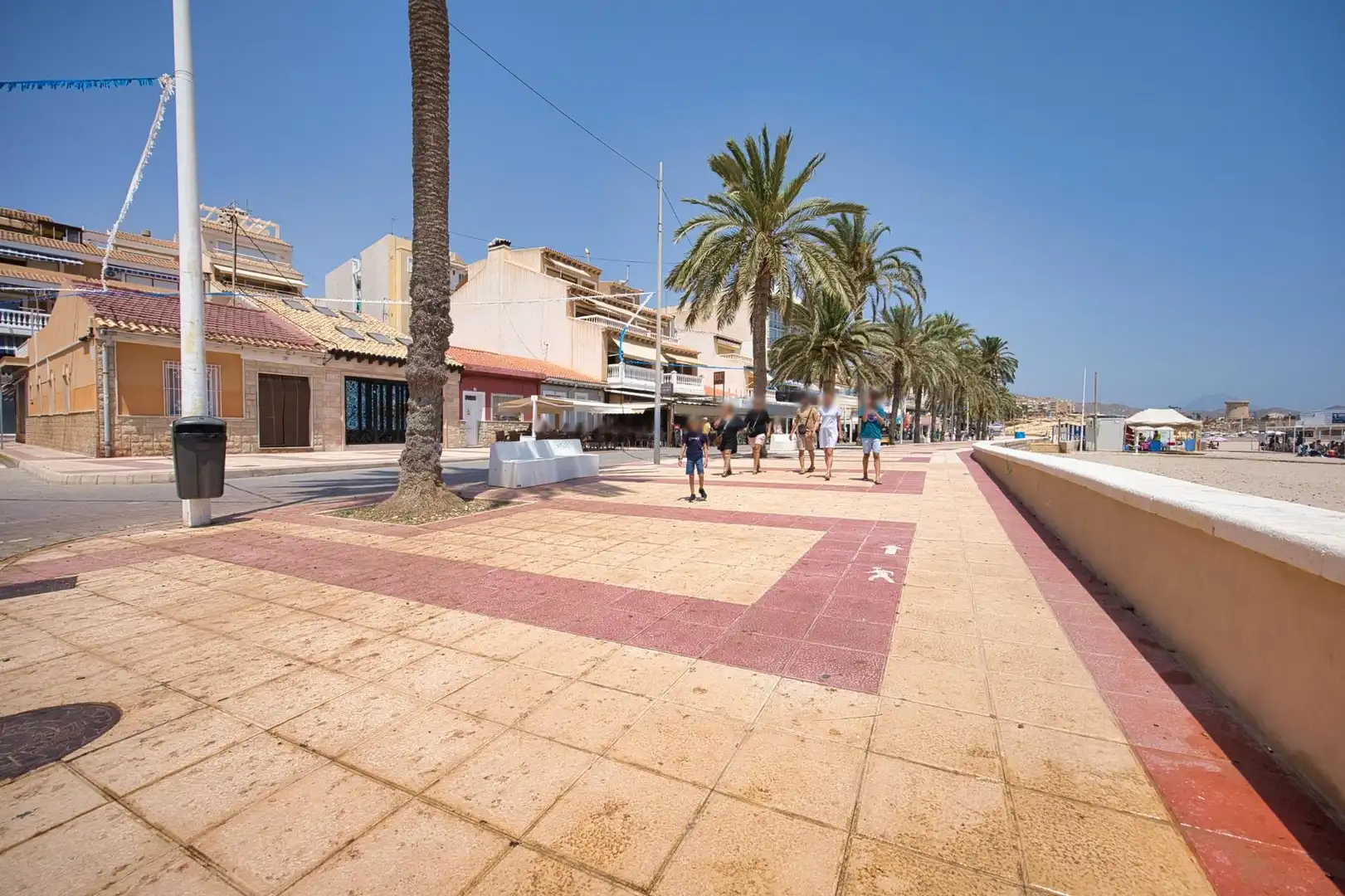 Außenansicht von Wohnungen zur Miete in El Campello mit Klimaanlage, Terrasse und Möbliert