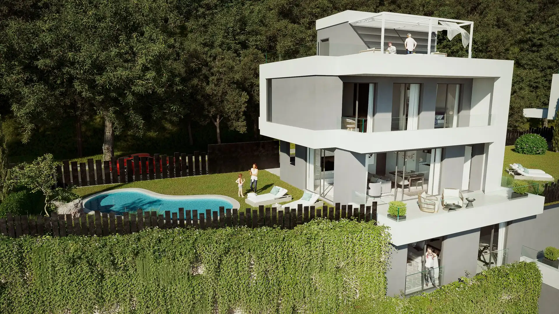 Vista exterior de Casa o chalet en venta en Fuengirola con Terraza y Balcón