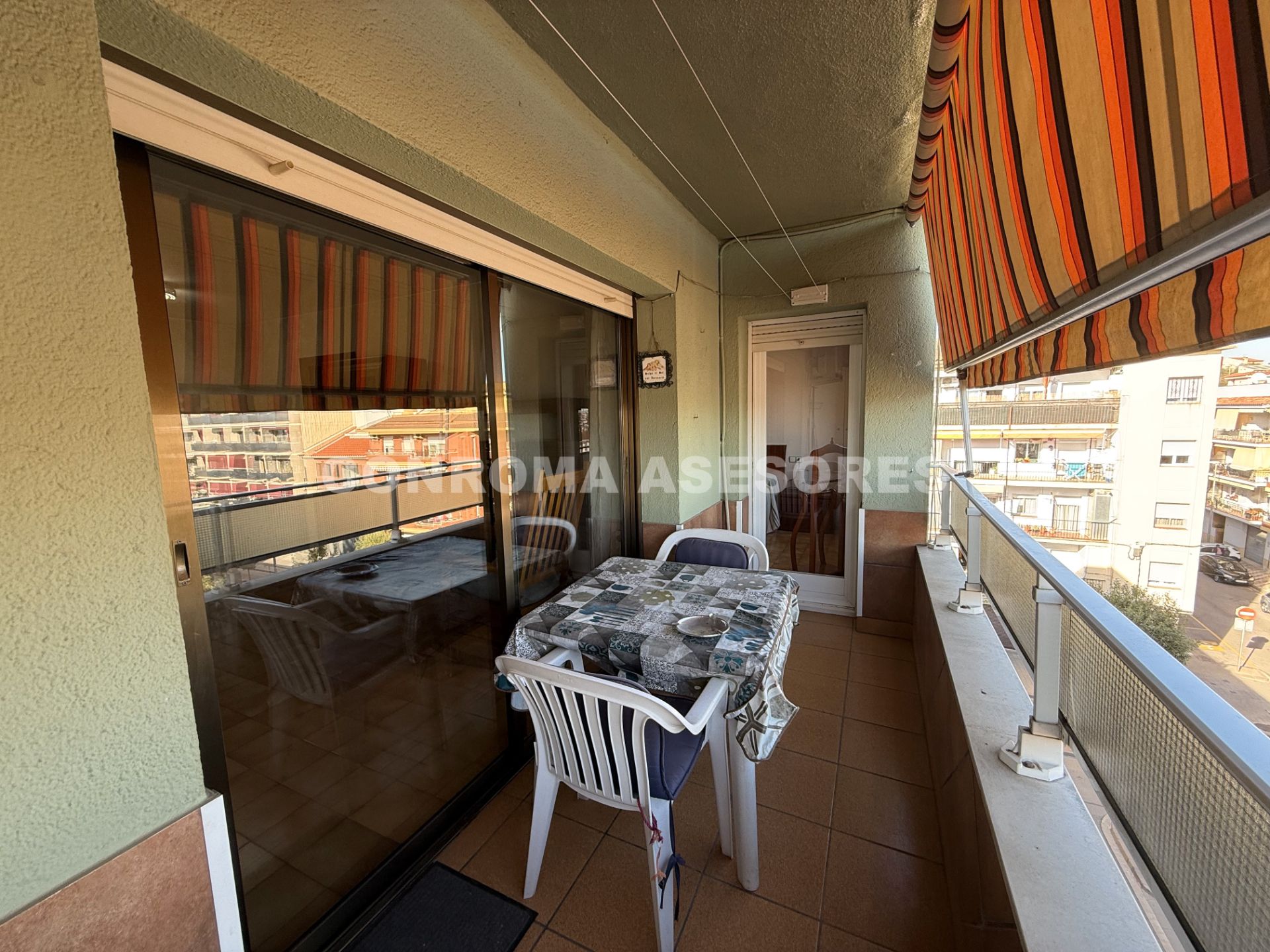 Balcony of Flat for sale in Malgrat de Mar  with Air Conditioner, Heating and Terrace