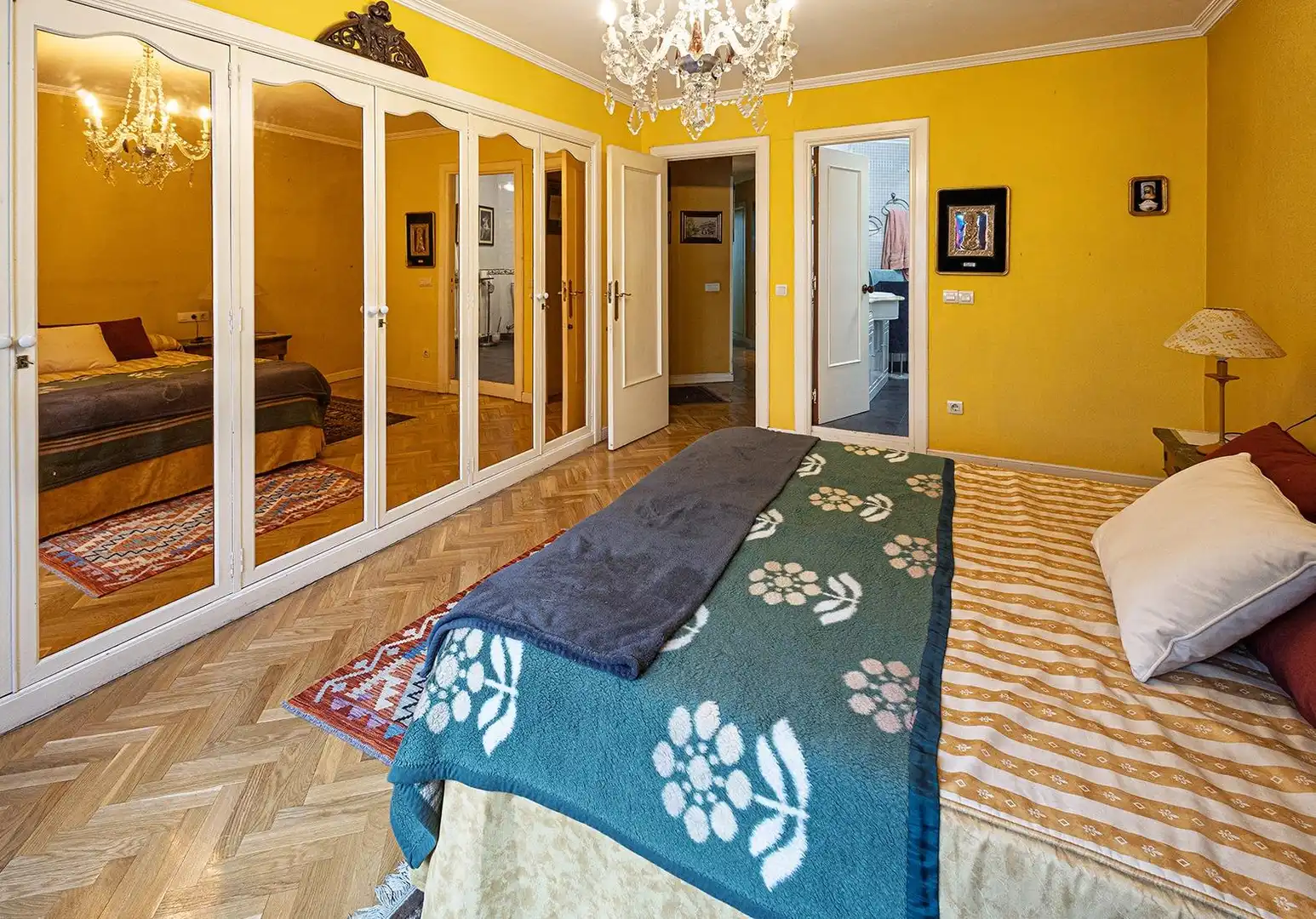 Schlafzimmer von Wohnung zum Verkauf in Valladolid mit Heizung