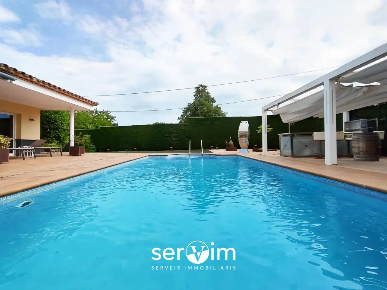 Swimming pool of Houses for sale in Llagostera  with Air Conditioner, Private garden and Terrace