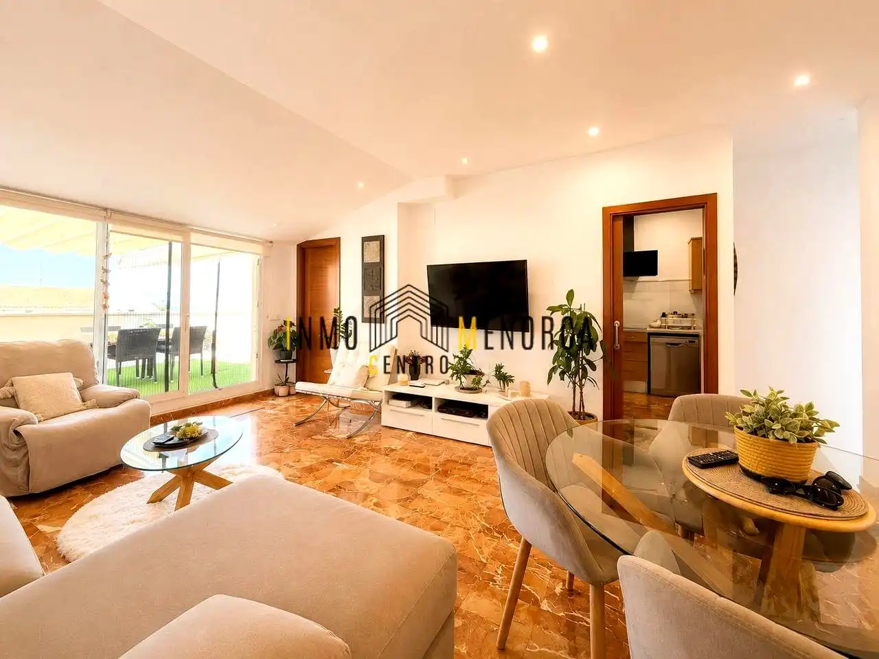 Sala d'estar de Àtic en venda en Ciutadella de Menorca amb Aire condicionat i Terrassa