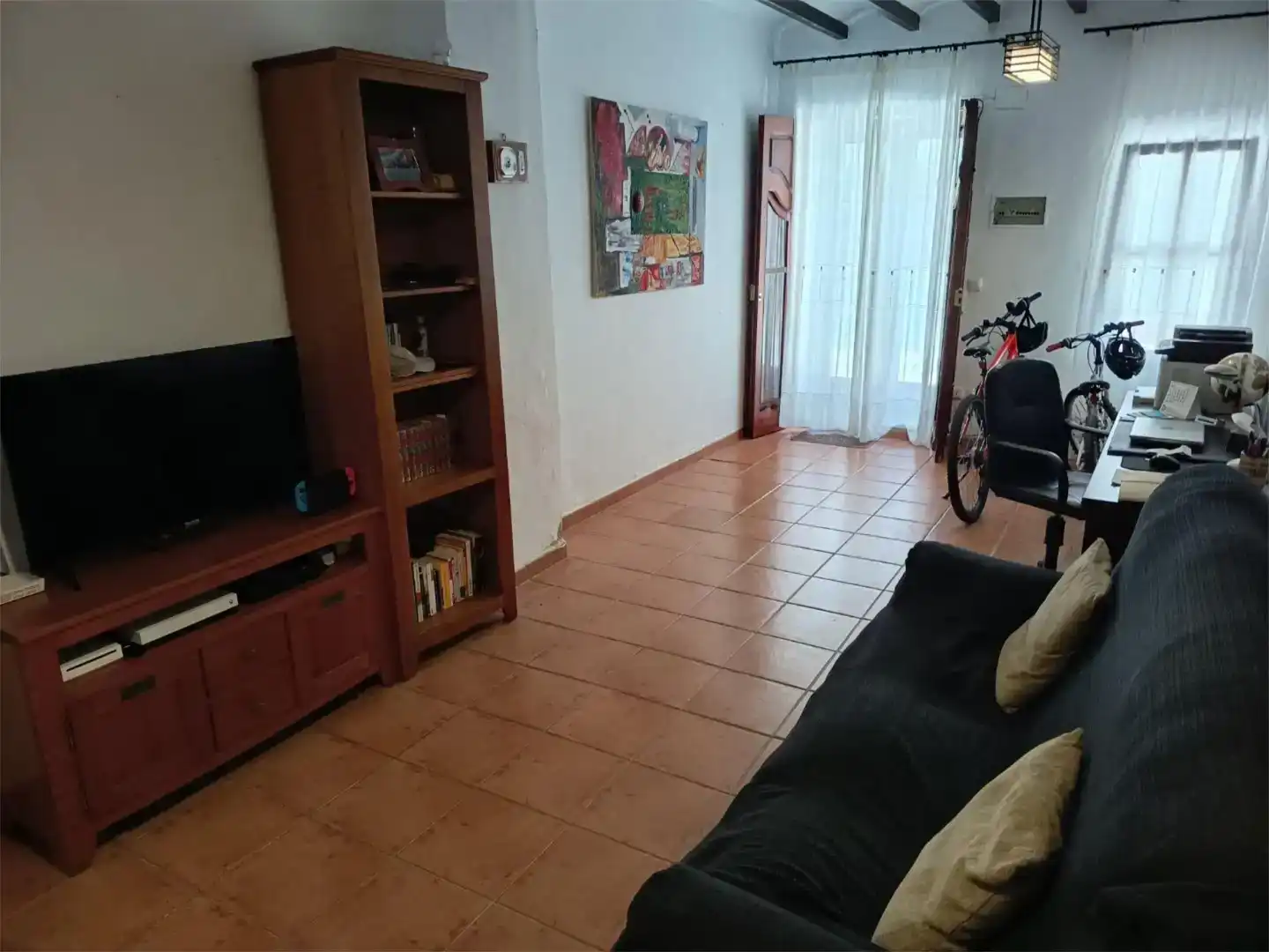 Sala de estar de Casa adosada en venta en Benissa pueblo  